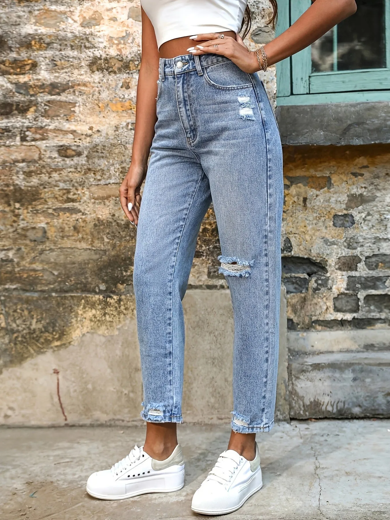 Women's Ripped Jeans