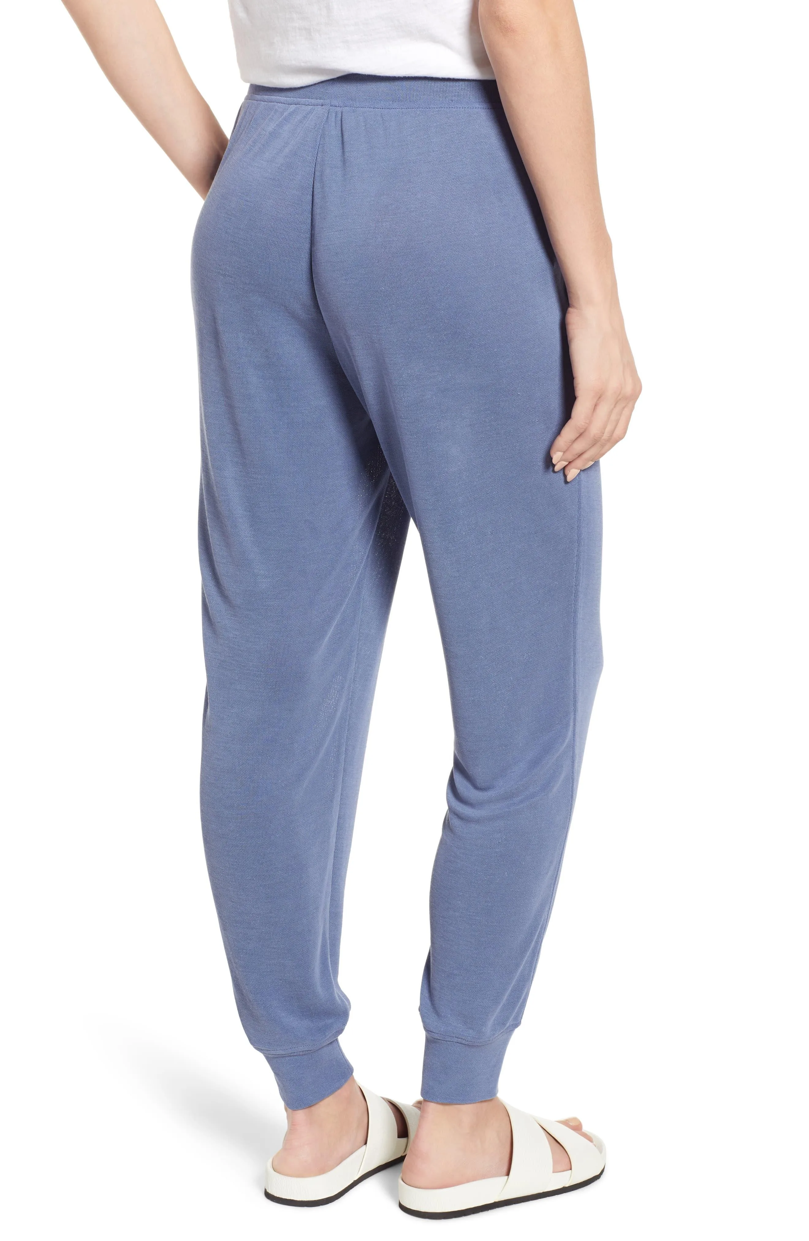 Women's Sandwashed Modal Relaxed Harem Jogger Pants by LOU & GREY, Sz XXS! Retails $96 