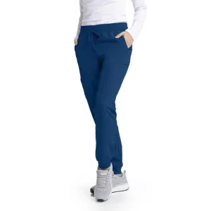 Women's Theory Jogger Scrub Pant - Skechers Collection / Color - Navy / Fit - Regular / Sizes - XS, S, M, L, XL, 2XL, 3XL by Barco Uniforms