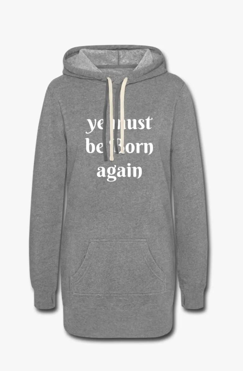 Ye must be Born Again Women's Hoodie Dress