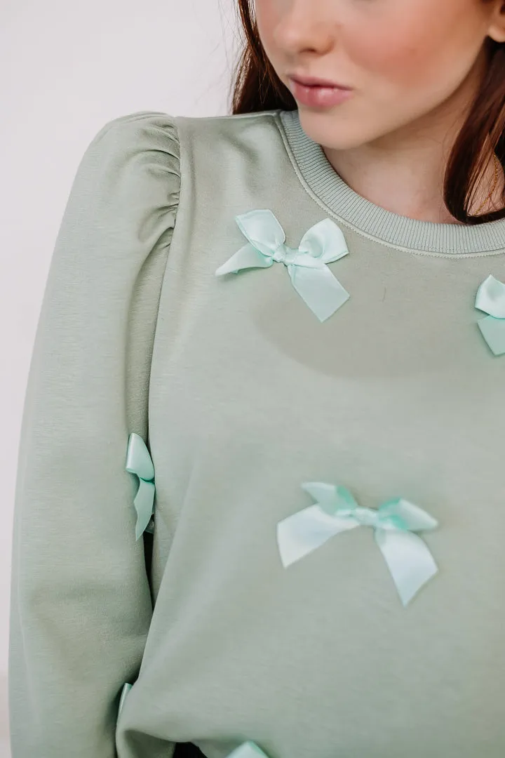 You Sweet Thing Bow Detail Sweater