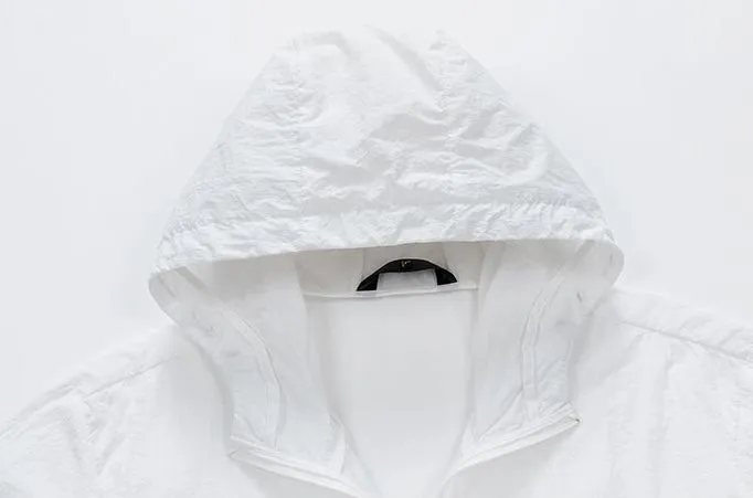 Zip-up Solid Windbreaker Perfect for Spring and Autumn